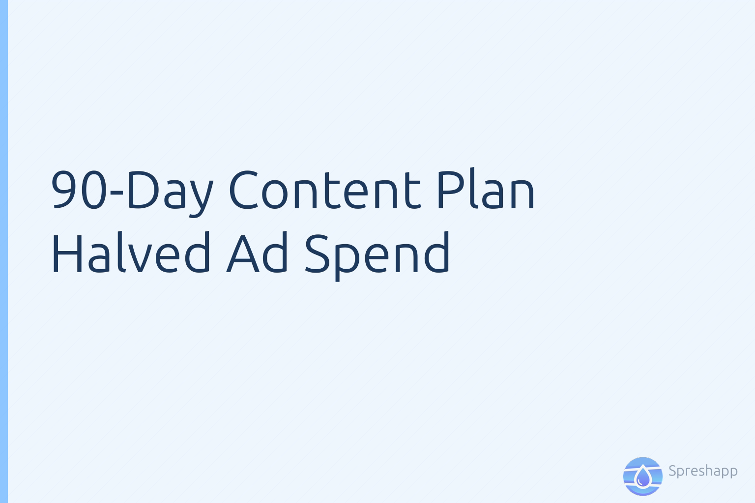 The 90-Day Content Plan That Cut One Dropshipper Facebook Ad Spend in Half