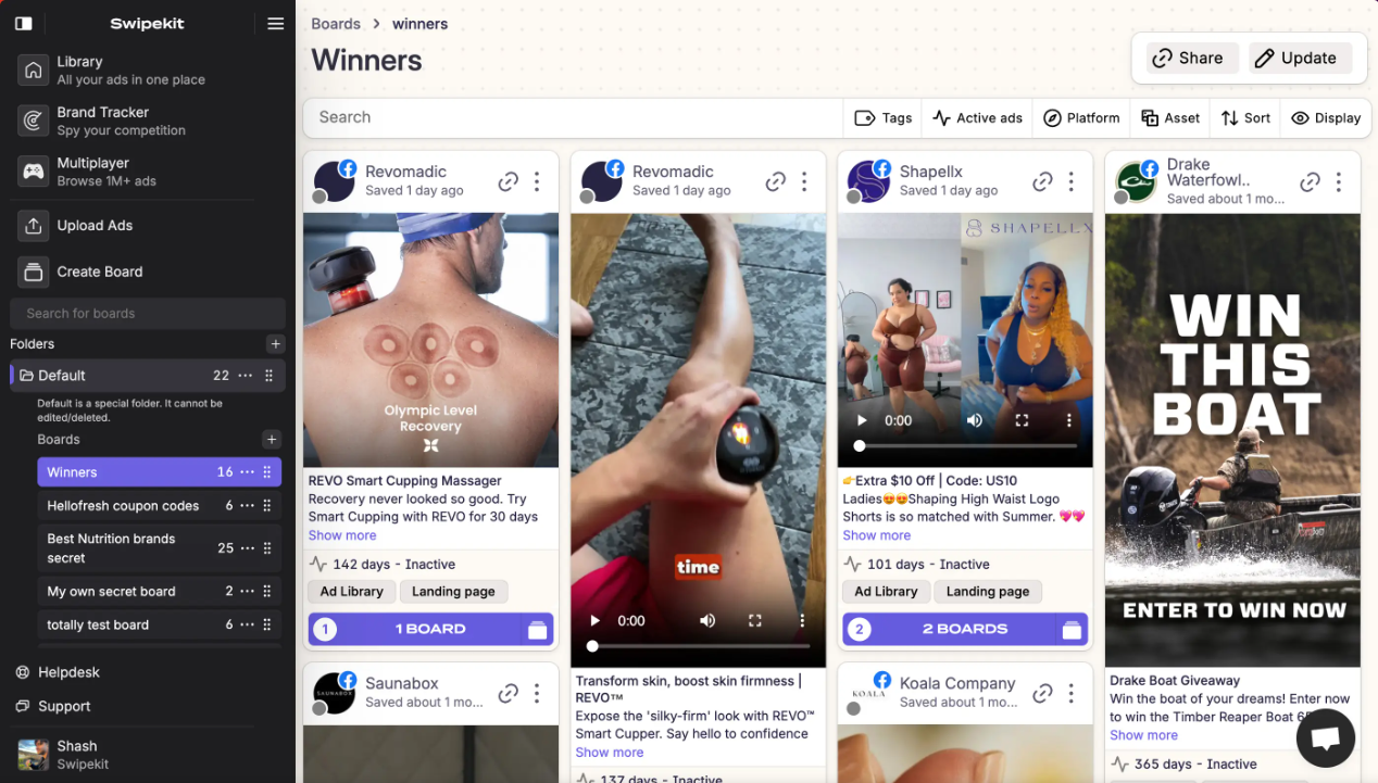 SwipeKit screenshot