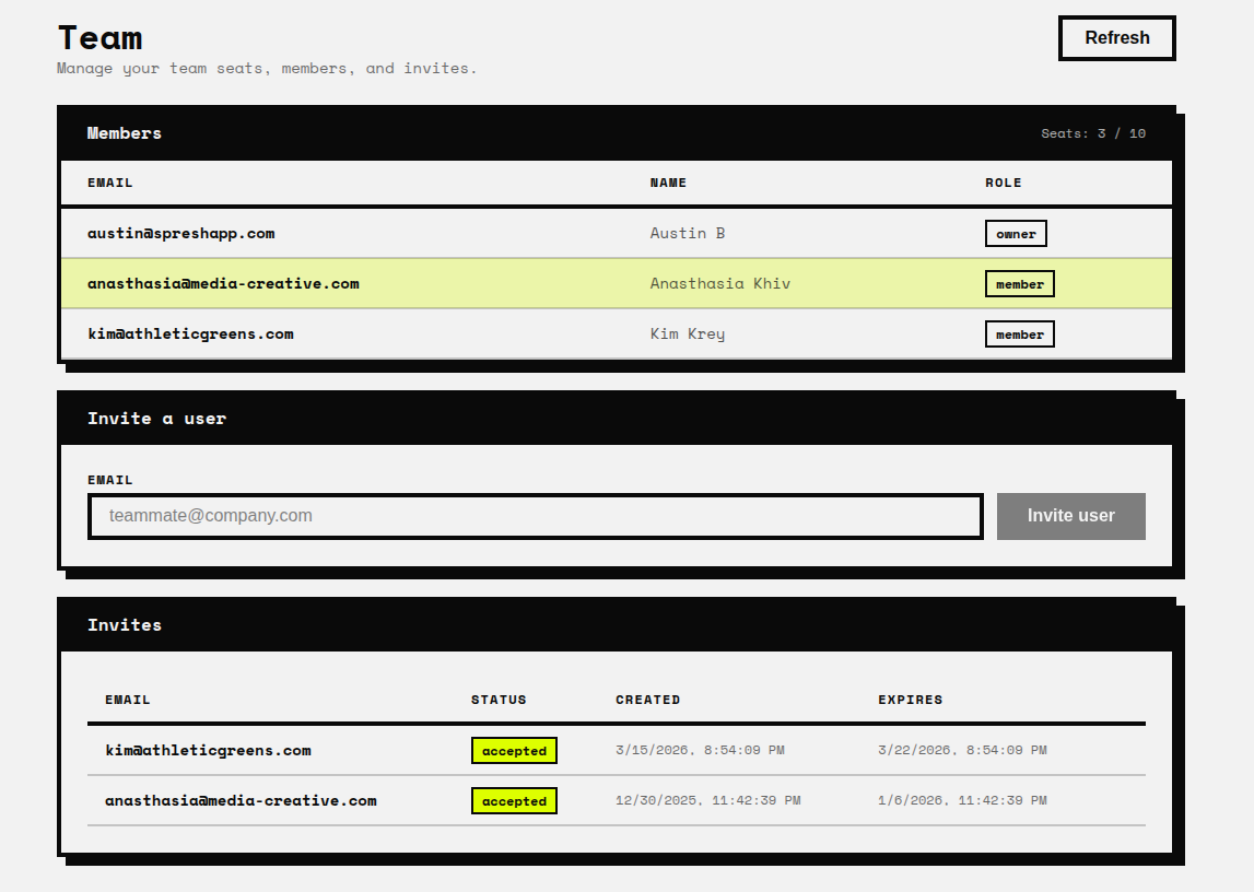 Team members collaborating